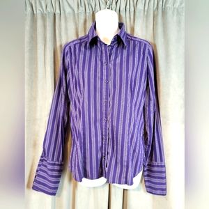 New York & Co Long Sleeve Button Shirt